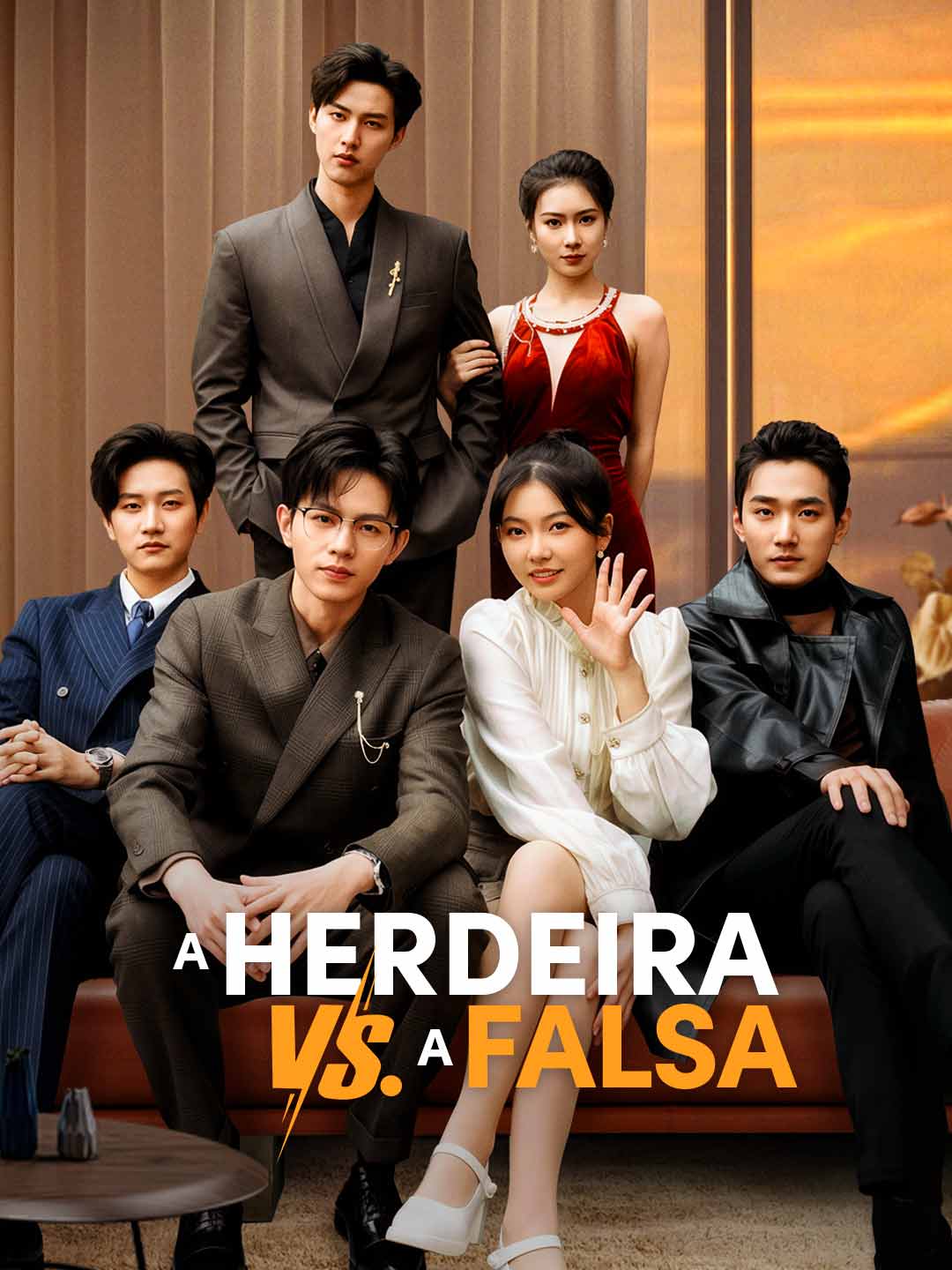 A Herdeira vs. A Falsa cover art