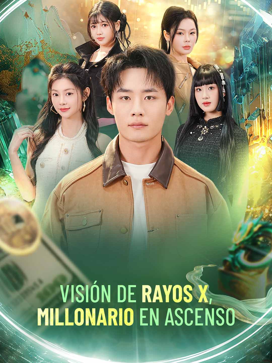 Visión de rayos X, millonario en ascenso cover art