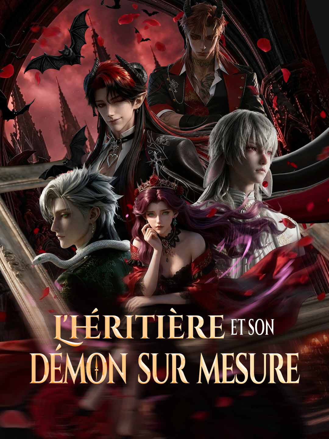 L'Héritière et son démon sur mesure cover