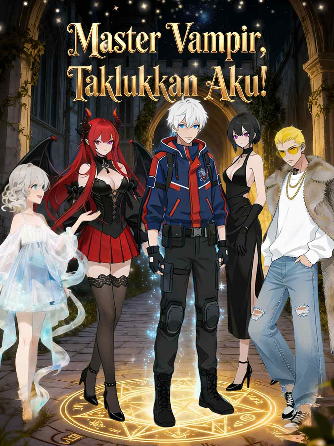 Master Vampir, Taklukkan Aku! cover art