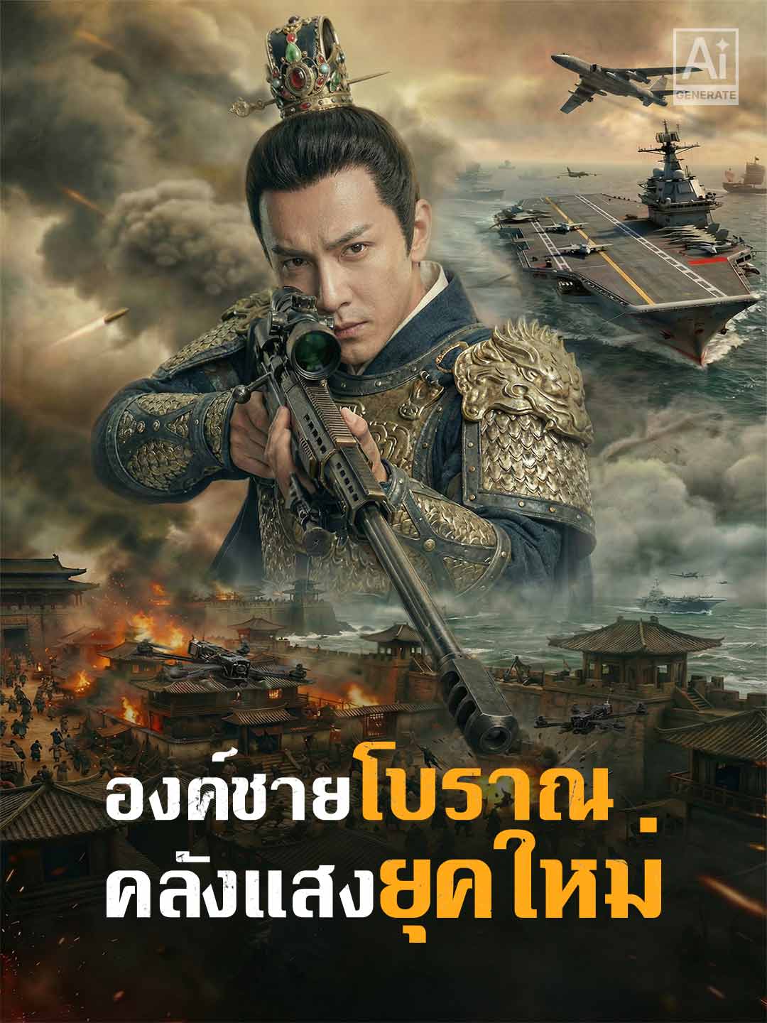 โปสเตอร์ องค์ชายโบราณ คลังแสงยุคใหม่