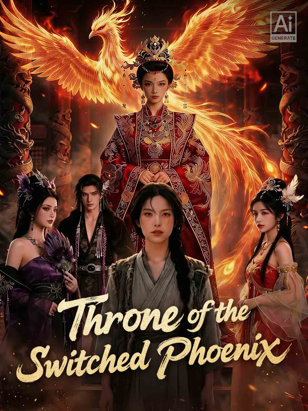 Throne of the Switched Phoenix cover art