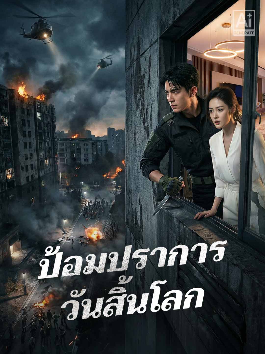 โปสเตอร์ ป้อมปราการวันสิ้นโลก!