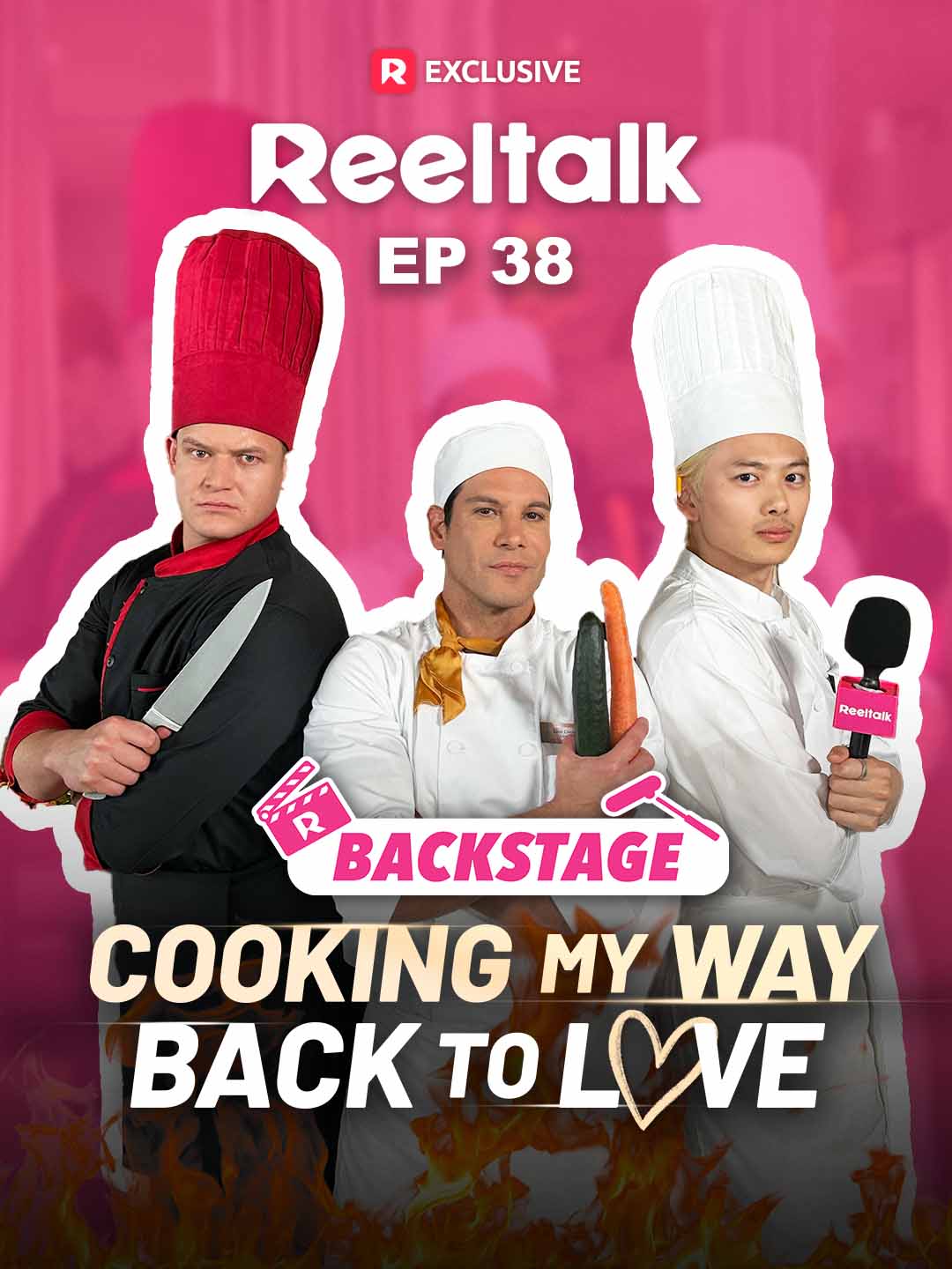 ReelTalk EP 38-Backstage: Cooking My Way Back to Love cover art