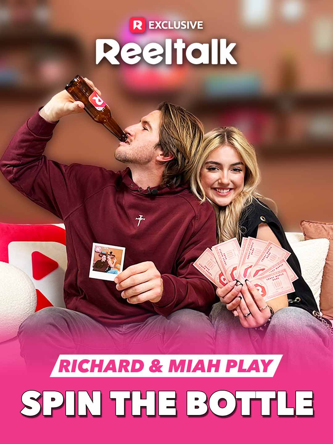 ReelTalk EP 68-Richard & Miah Play Spin the Bottle cover art