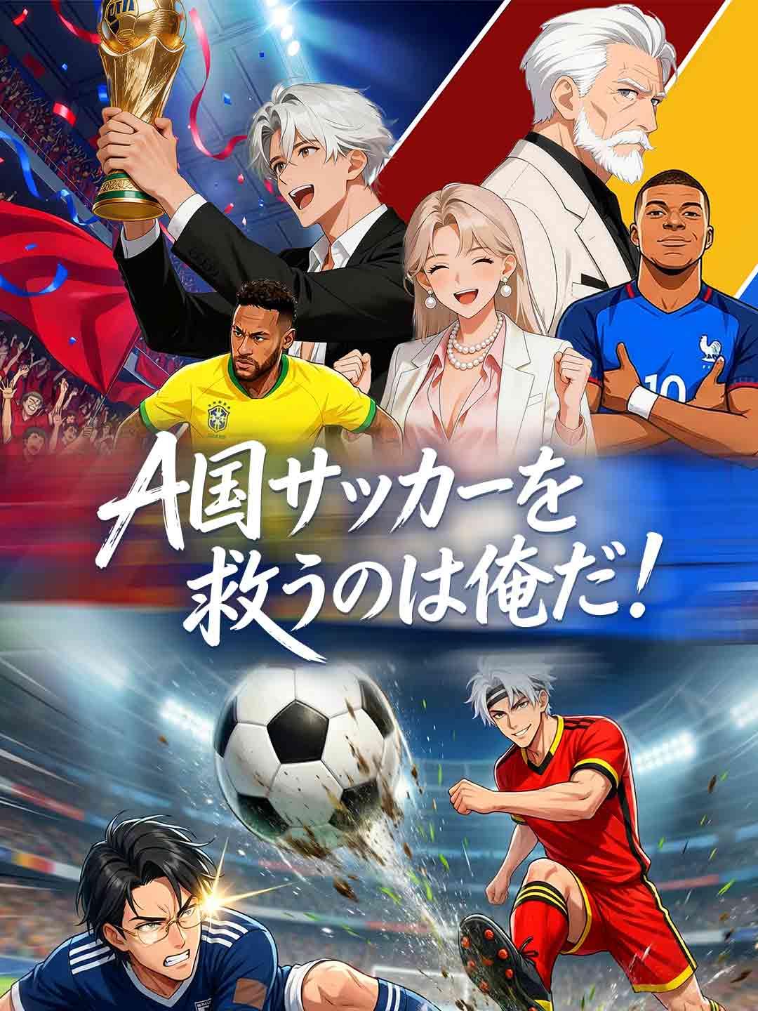 A国サッカーを救うのは俺だ！ cover