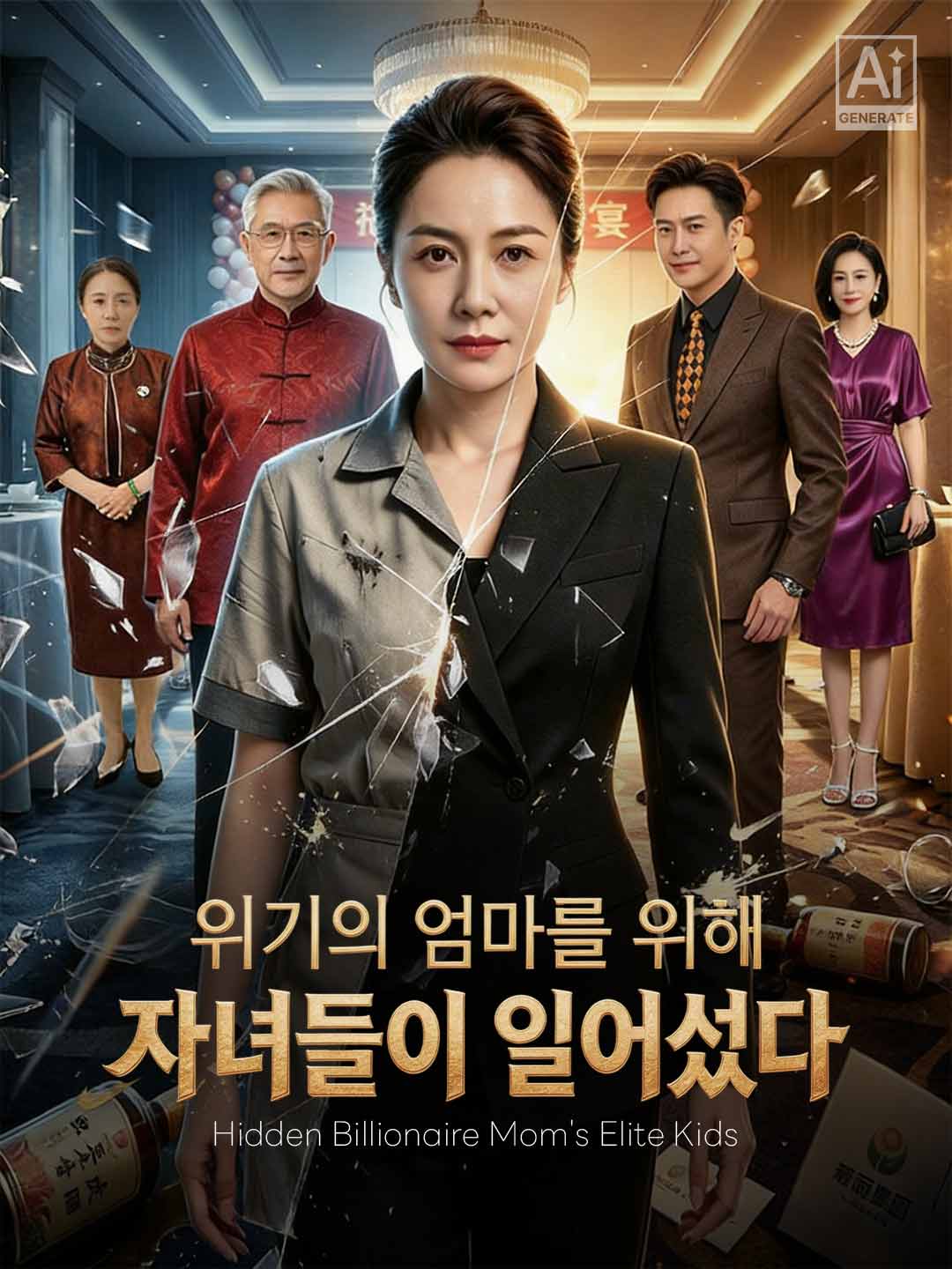 위기의 엄마를 위해 자녀들이 일어섰다