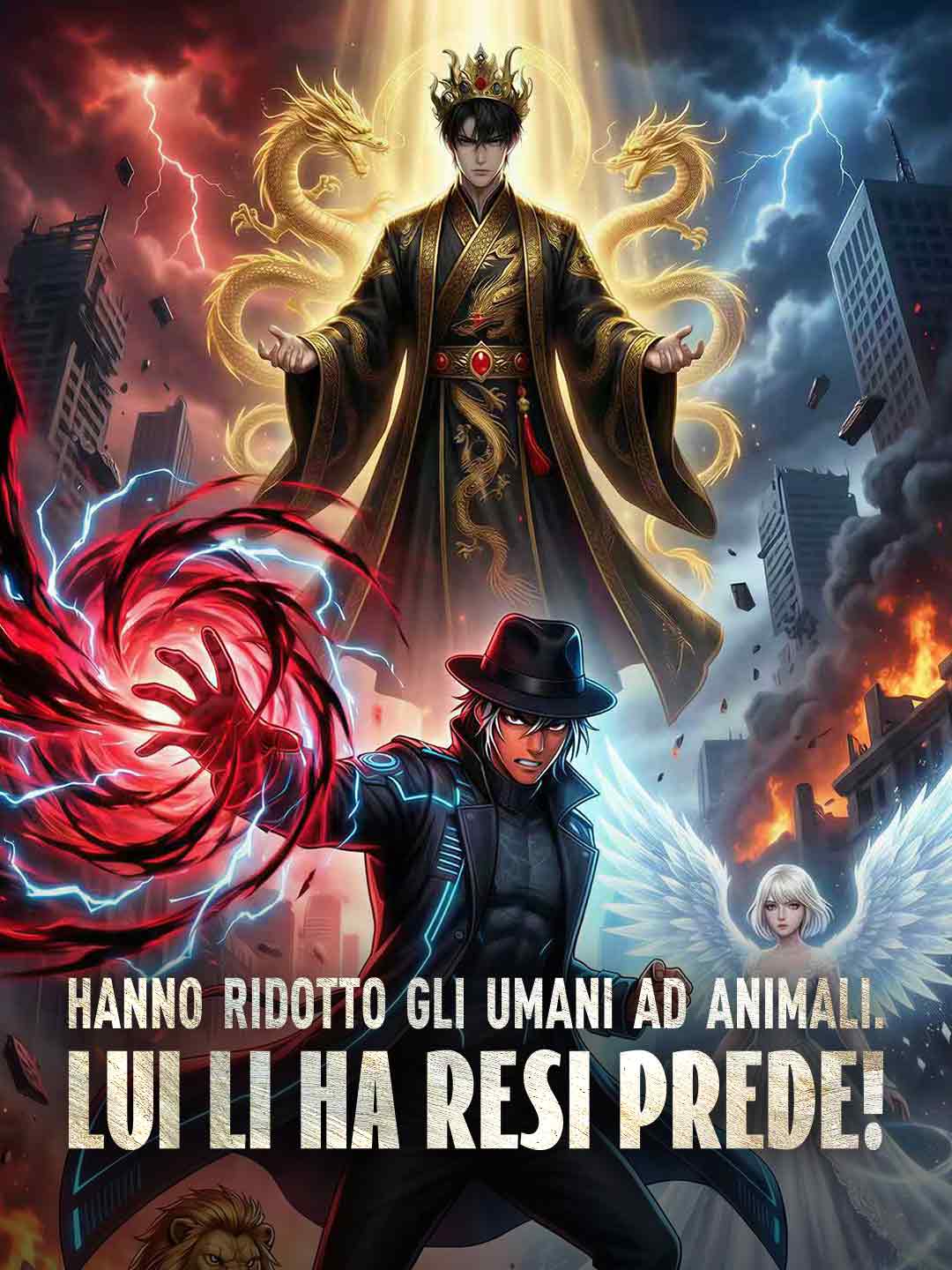 Hanno ridotto gli umani ad animali. Lui li ha resi prede!