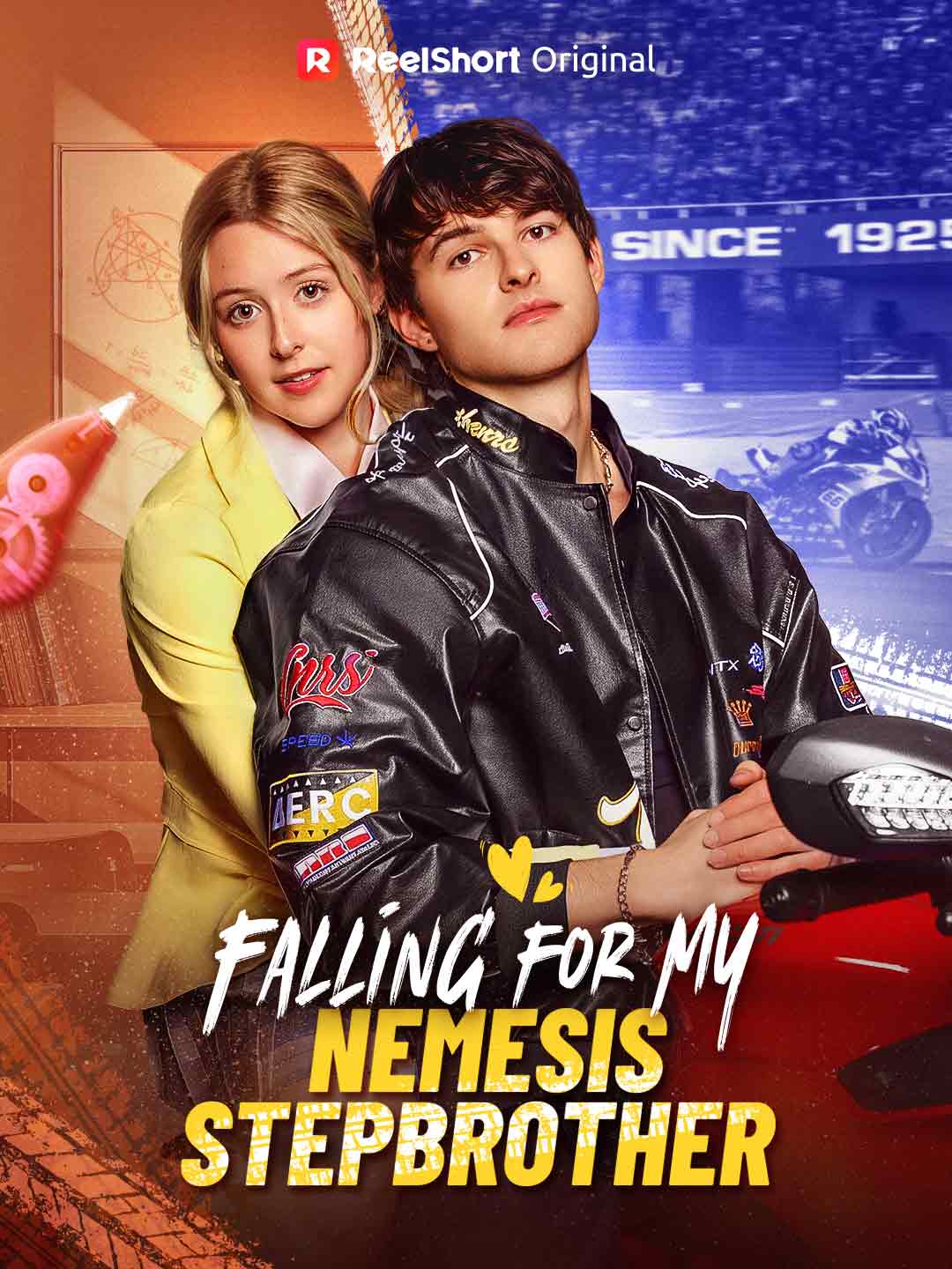 Falling for My Nemesis Stepbrother cover art