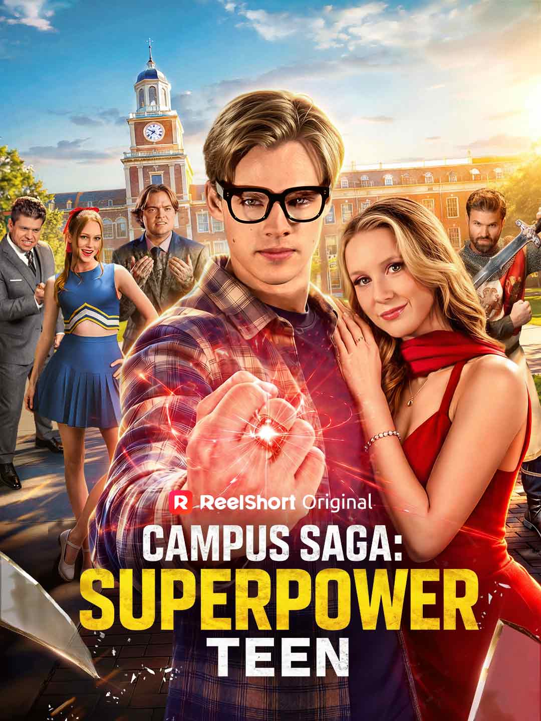 Campus Saga: Superpower Teen cover art