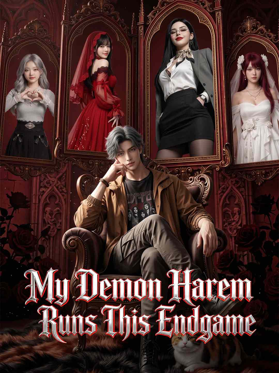 My Demon Harem Runs This Endgame cover art