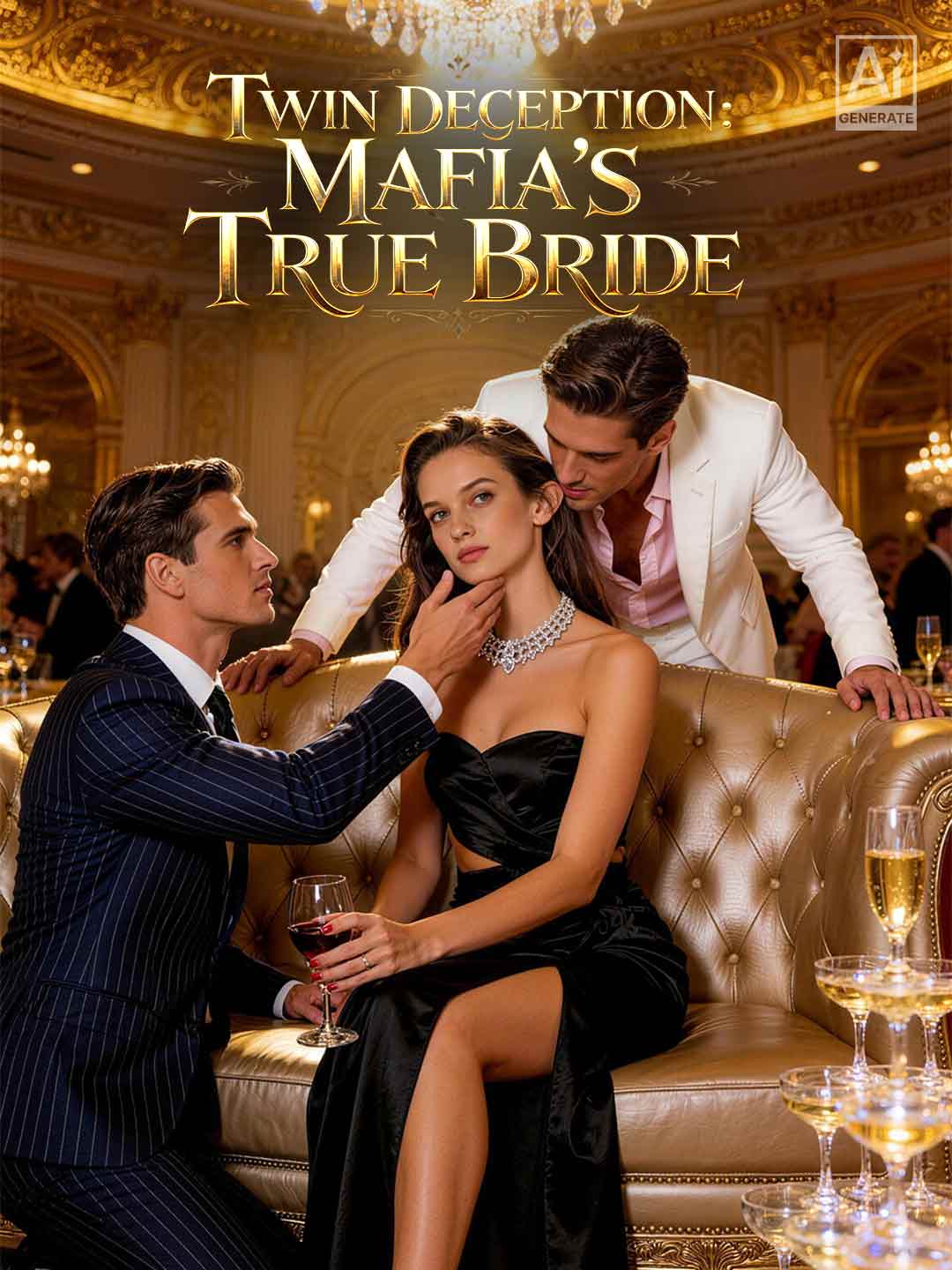 Twin Deception: Mafia's True Bride cover art