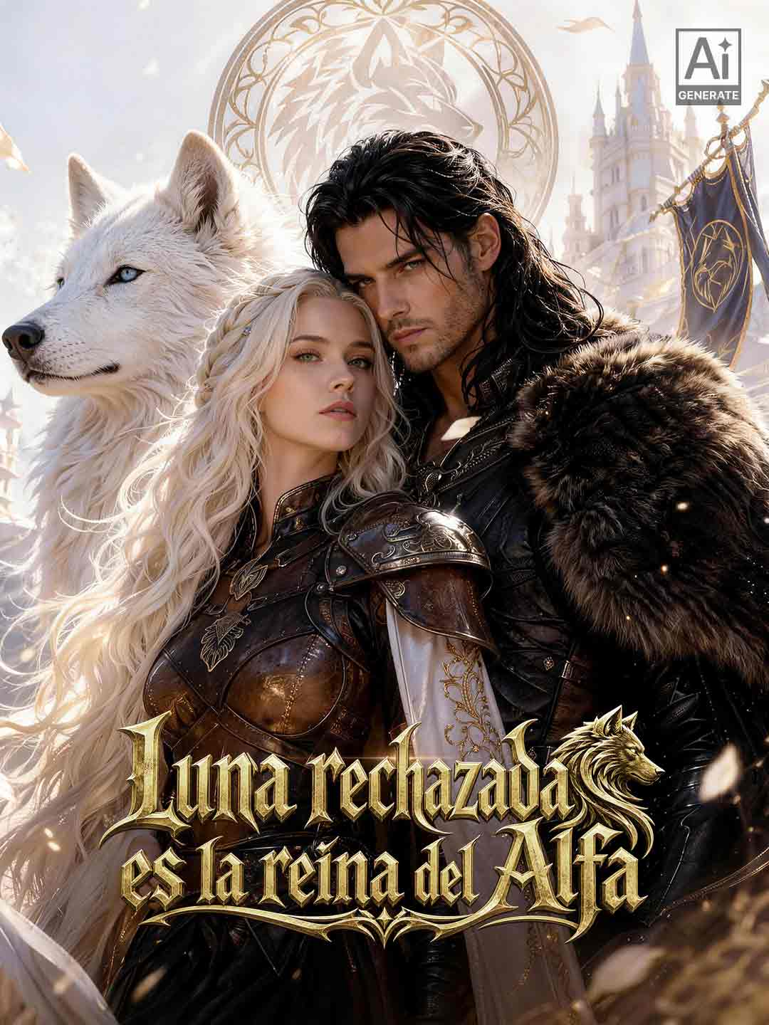 Luna rechazada es la reina del Alfa cover art