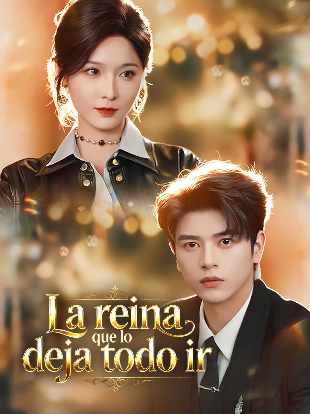 La reina que lo deja todo ir cover art