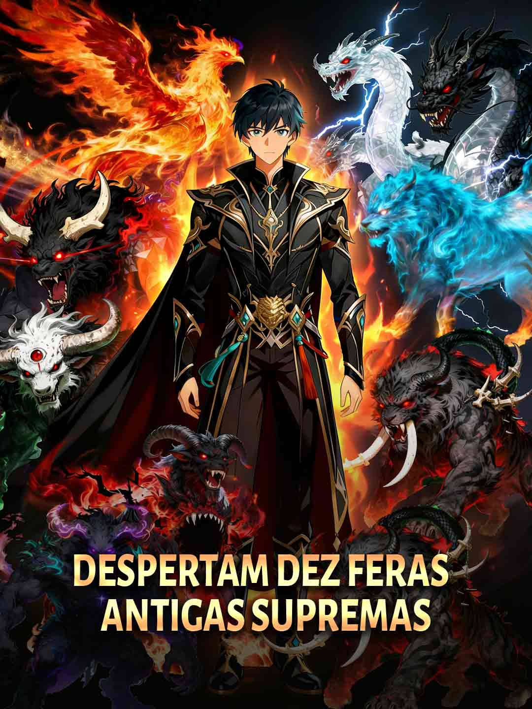 Despertam dez feras antigas supremas cover art