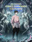 Sem emoções, começo esmagando o estranho cover art