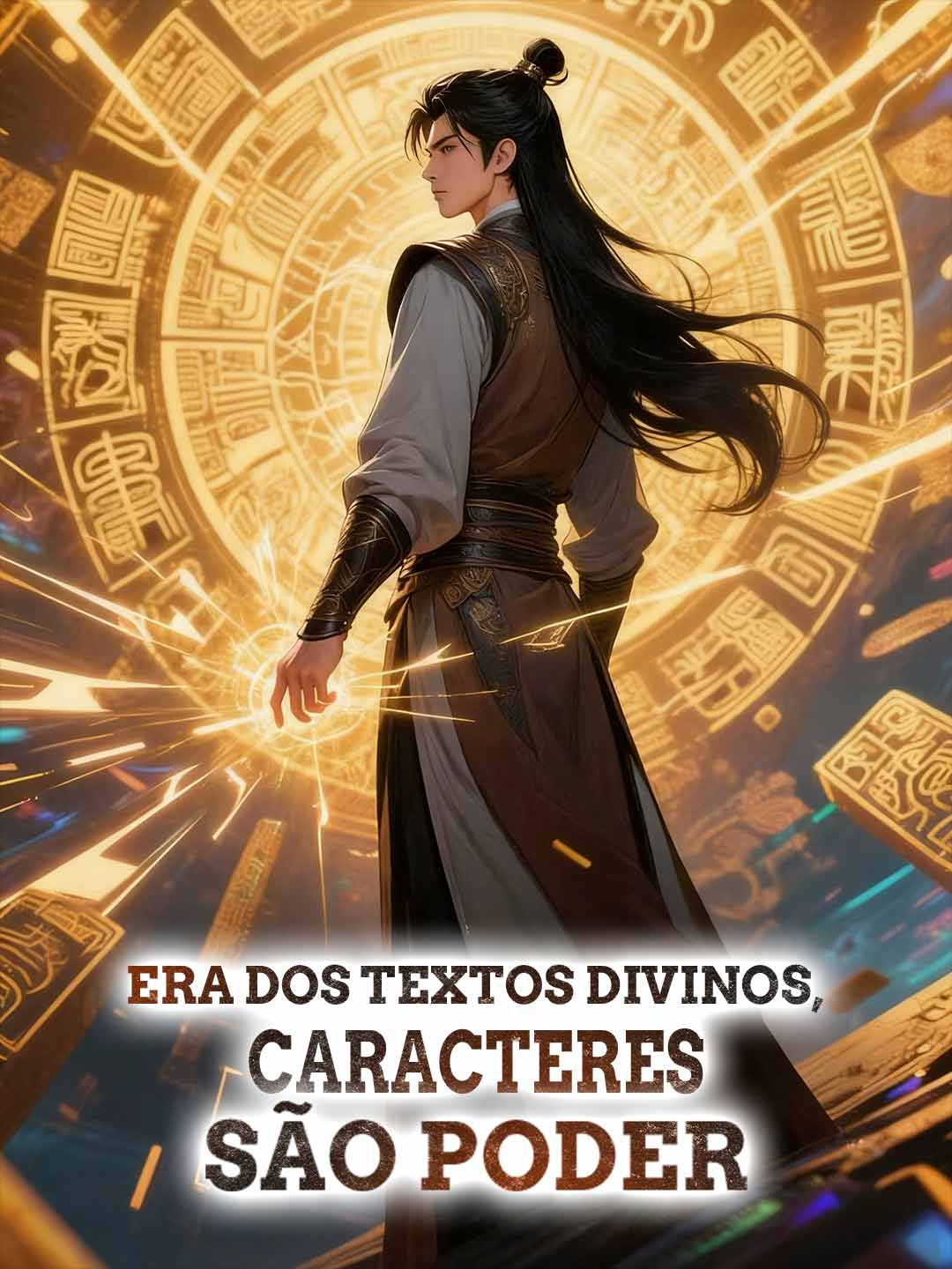 Era dos textos divinos, caracteres são poder cover art