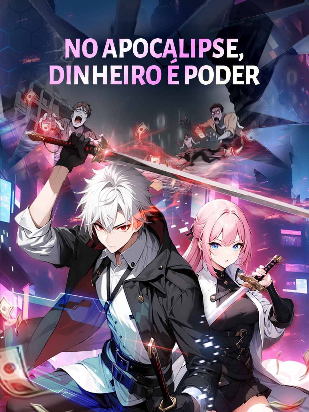 No apocalipse, dinheiro é poder cover art