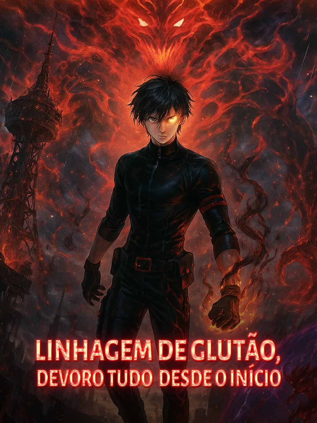 Linhagem de glutão, devoro tudo desde o início cover art