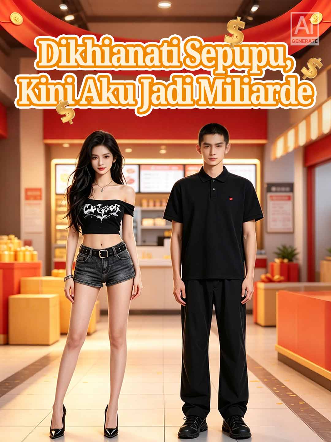 Dikhianati Sepupu, Kini Aku Jadi Miliarder cover art