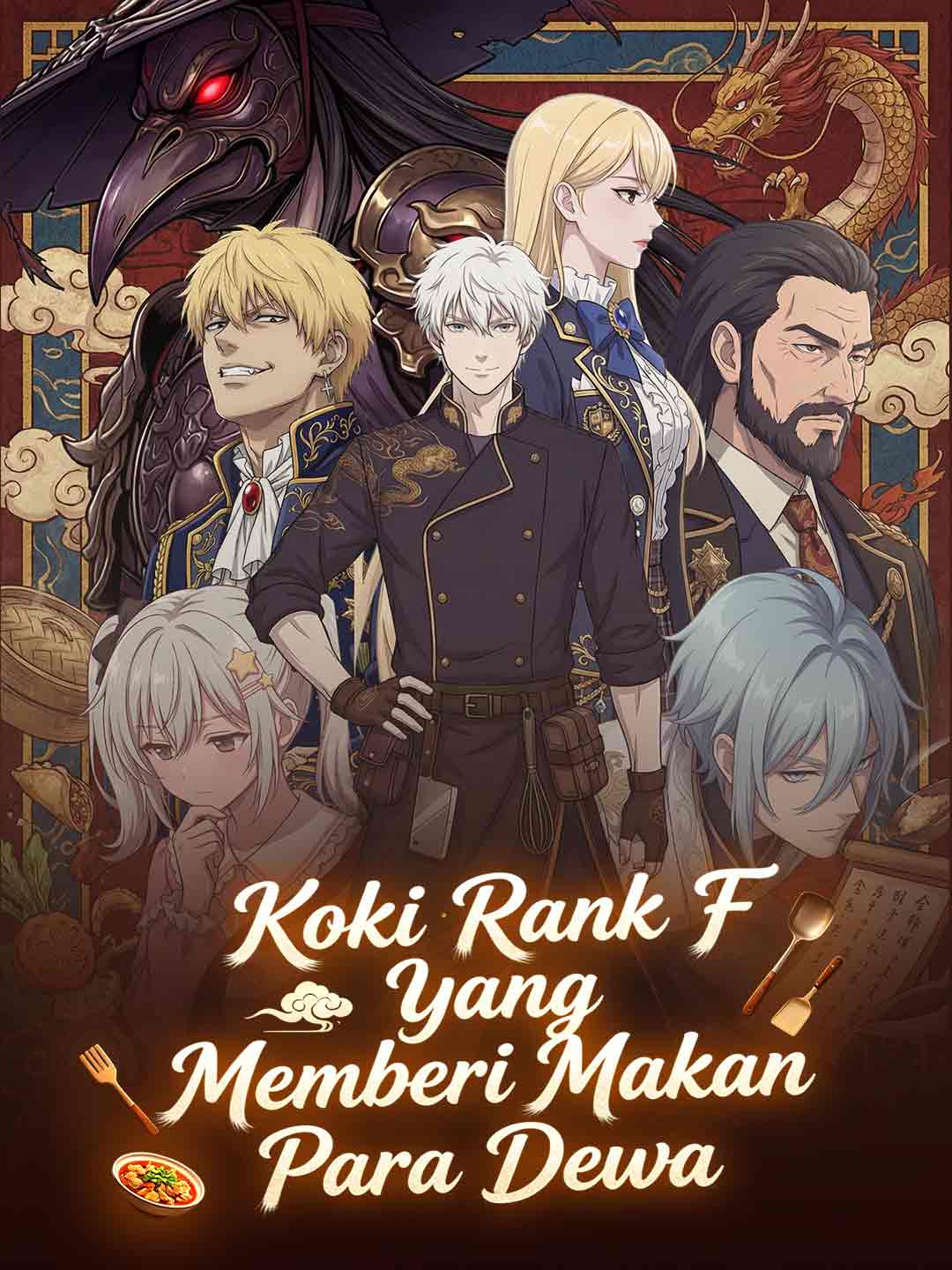 Koki Rank F yang Memberi Makan Para Dewa cover art