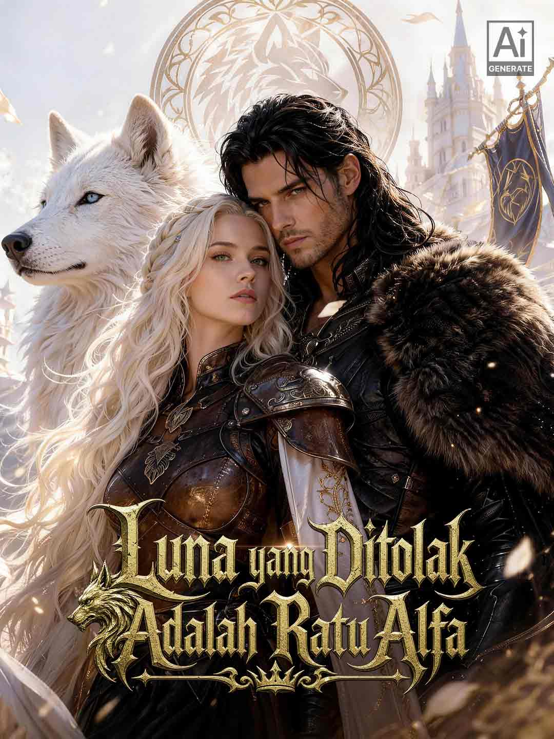 Luna yang Ditolak Adalah Ratu Alfa cover art