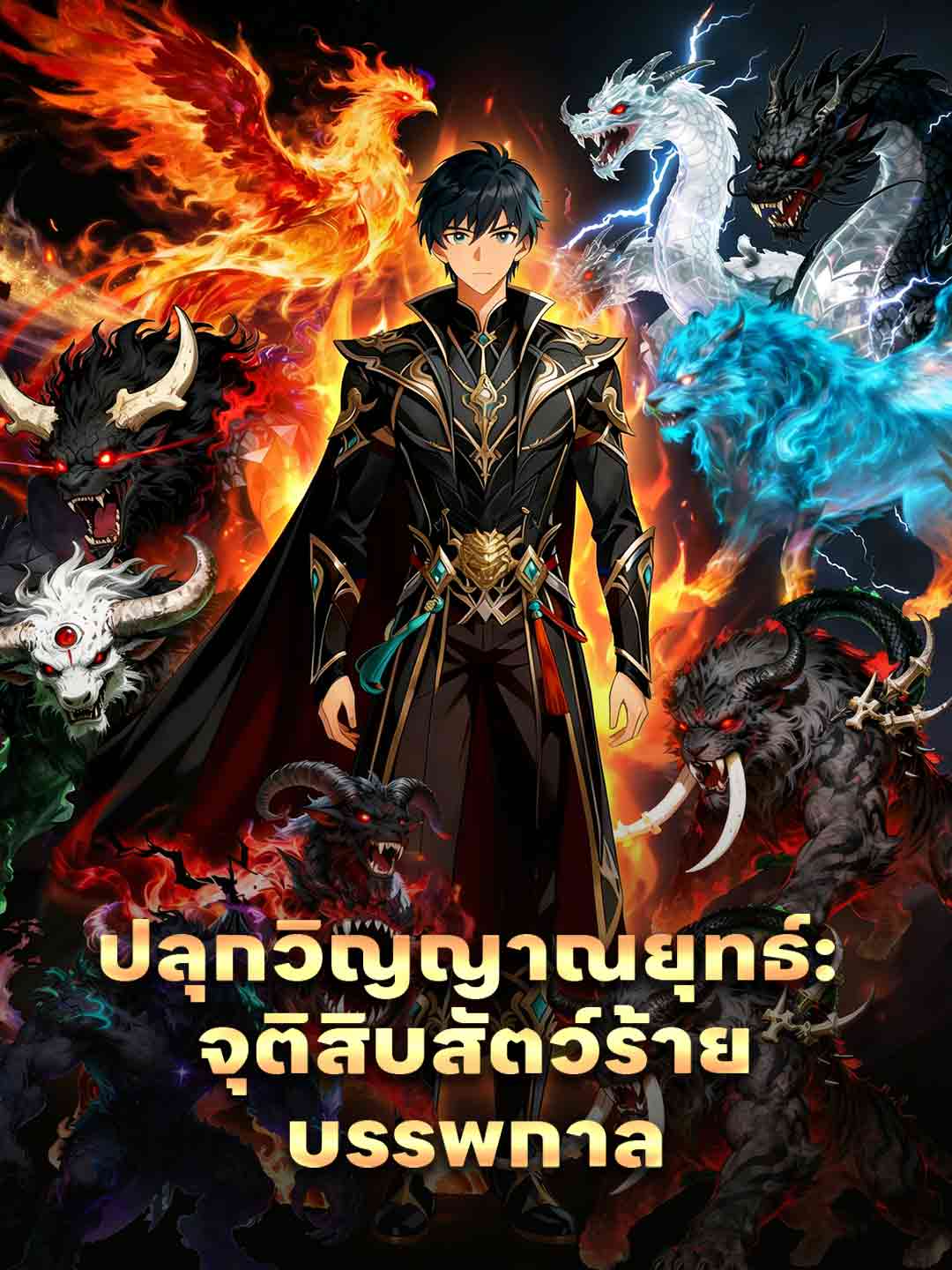 โปสเตอร์ ปลุกวิญญาณยุทธ์: จุติสิบสัตว์ร้ายบรรพกาล