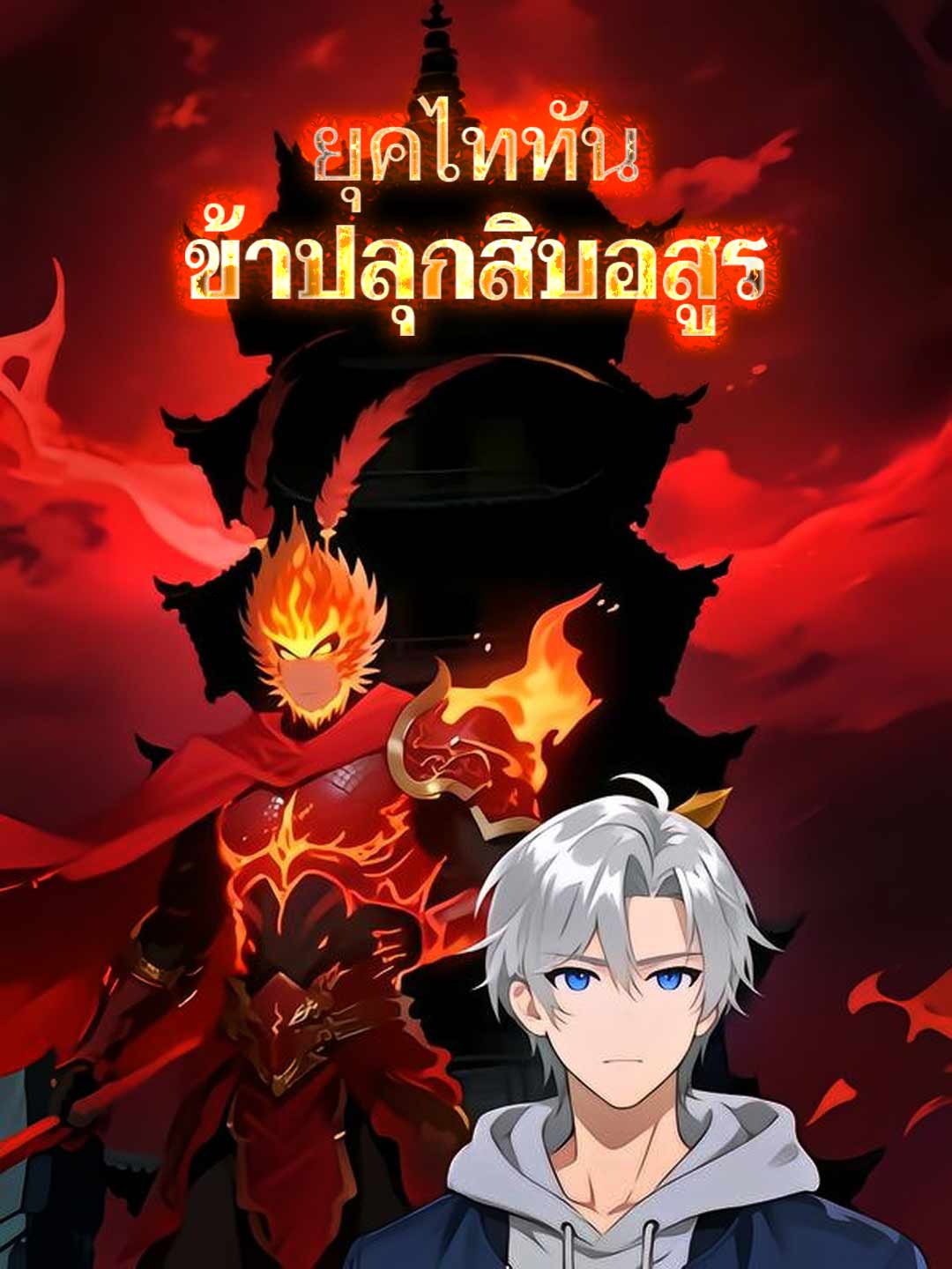 โปสเตอร์ ยุคไททัน ข้าปลุกสิบอสูร