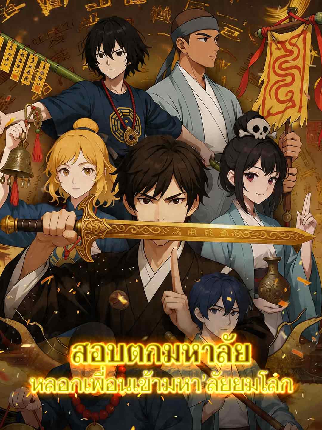 โปสเตอร์ สอบตกมหาลัย หลอกเพื่อนเข้ามหา’ลัยยมโลก