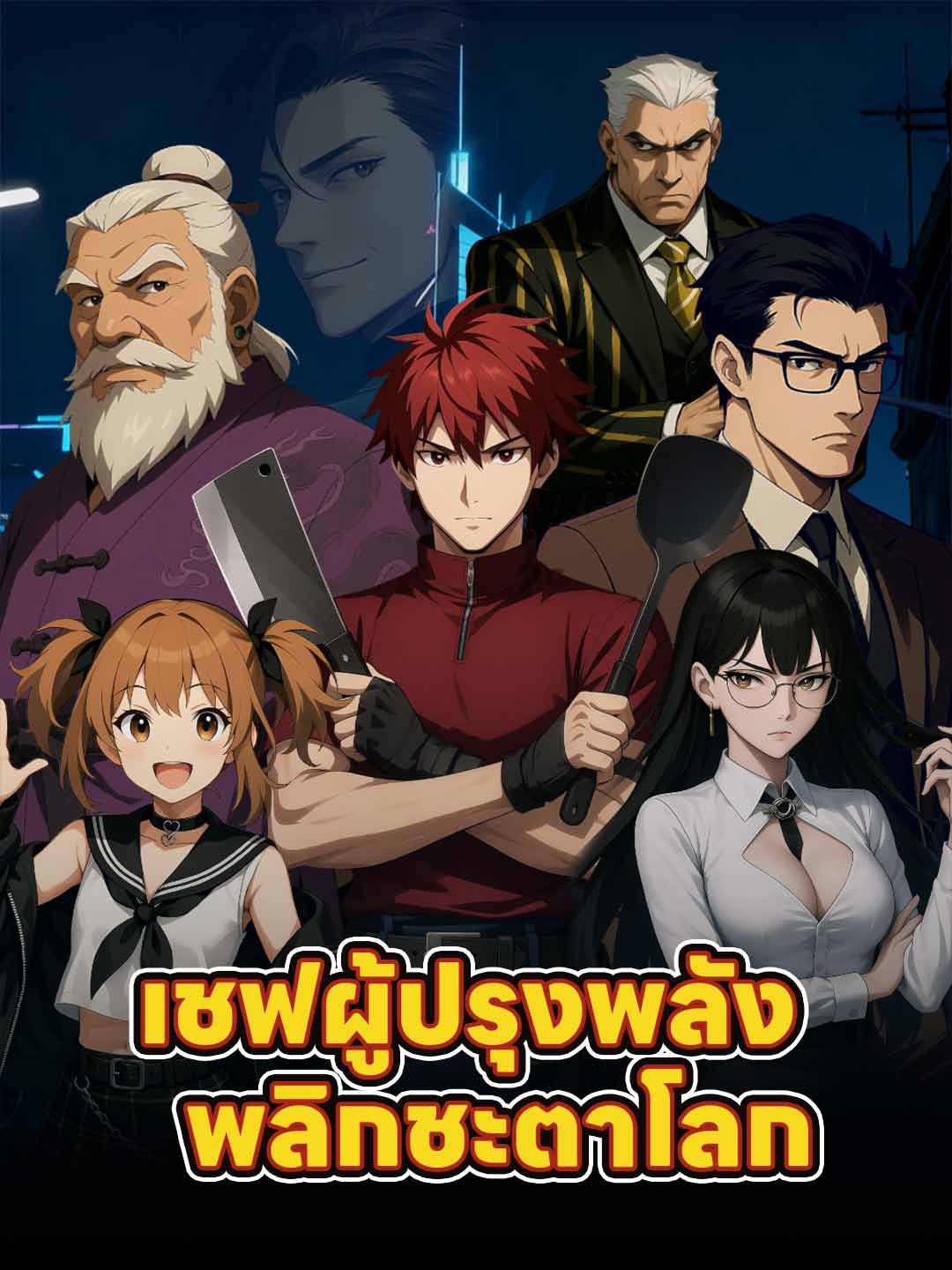 โปสเตอร์ เชฟผู้ปรุงพลัง พลิกชะตาโลก