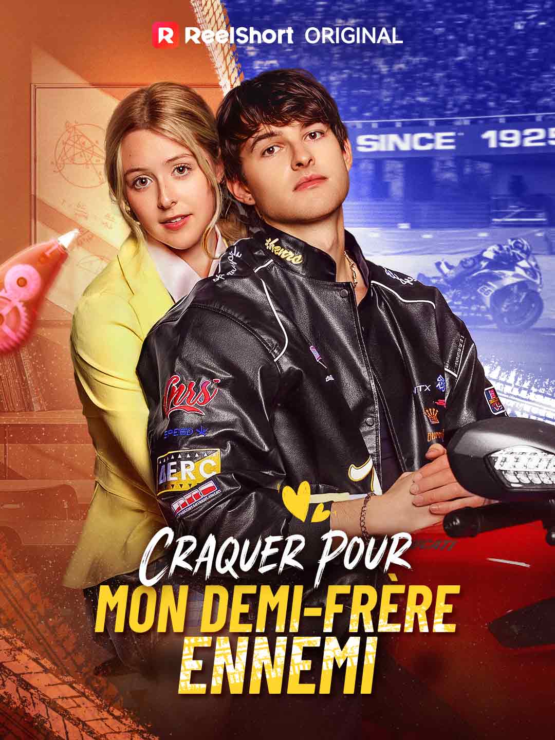 Craquer pour mon demi-frère ennemi cover