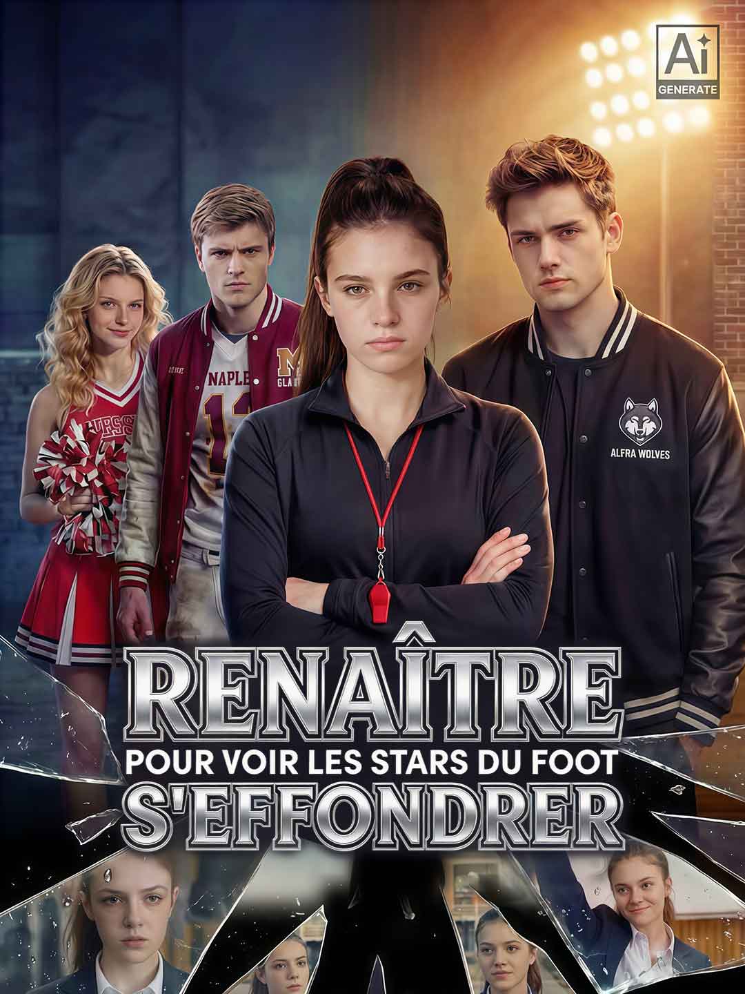Renaître pour voir les stars du foot s'effondrer cover